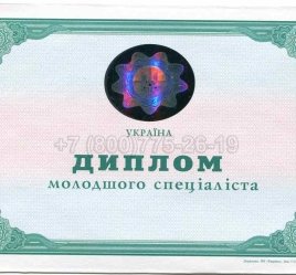 Диплом Техникума Украины 2009г в Калуге
