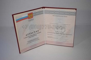 Аттестат За 11 Класс 2012г Серебро в Калуге